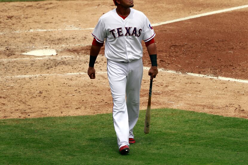In losing Nelson Cruz to a 50-game suspension, the Rangers lose their top home run hitter...
