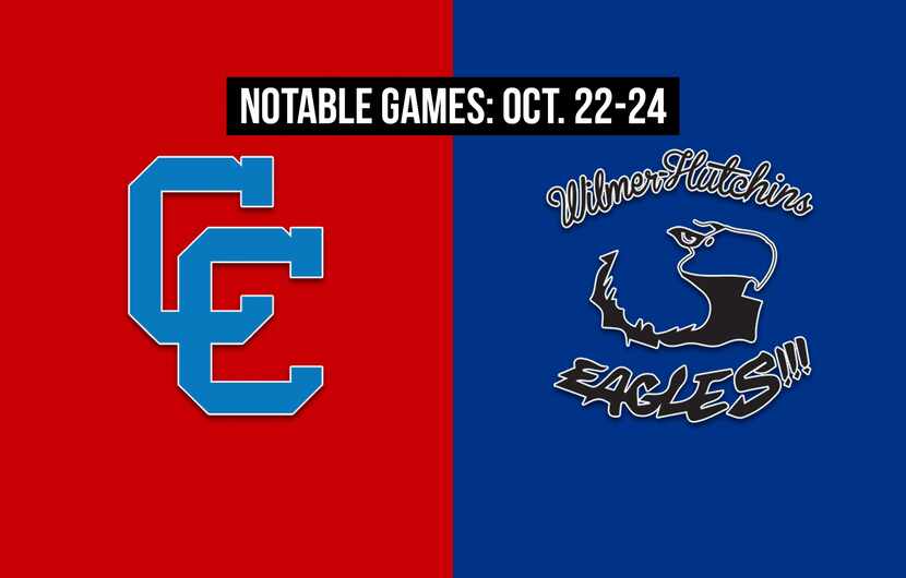 Notable games for the week of Oct. 22-24 of the 2020 season: Carter vs. Wilmer-Hutchins.