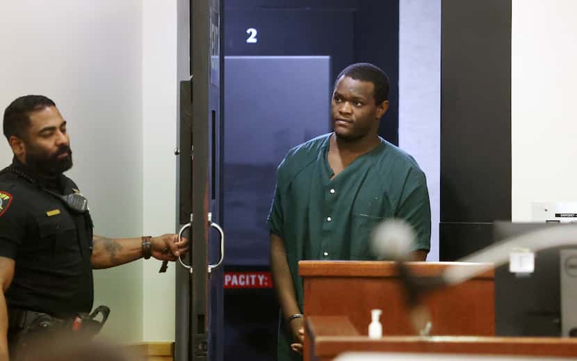 Reginald Kimbro was sentenced to three life sentences for the murder of two North Texas...