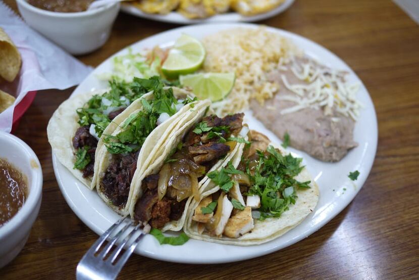 Tacos are the way to go at Martinez Grill & Taqueria.