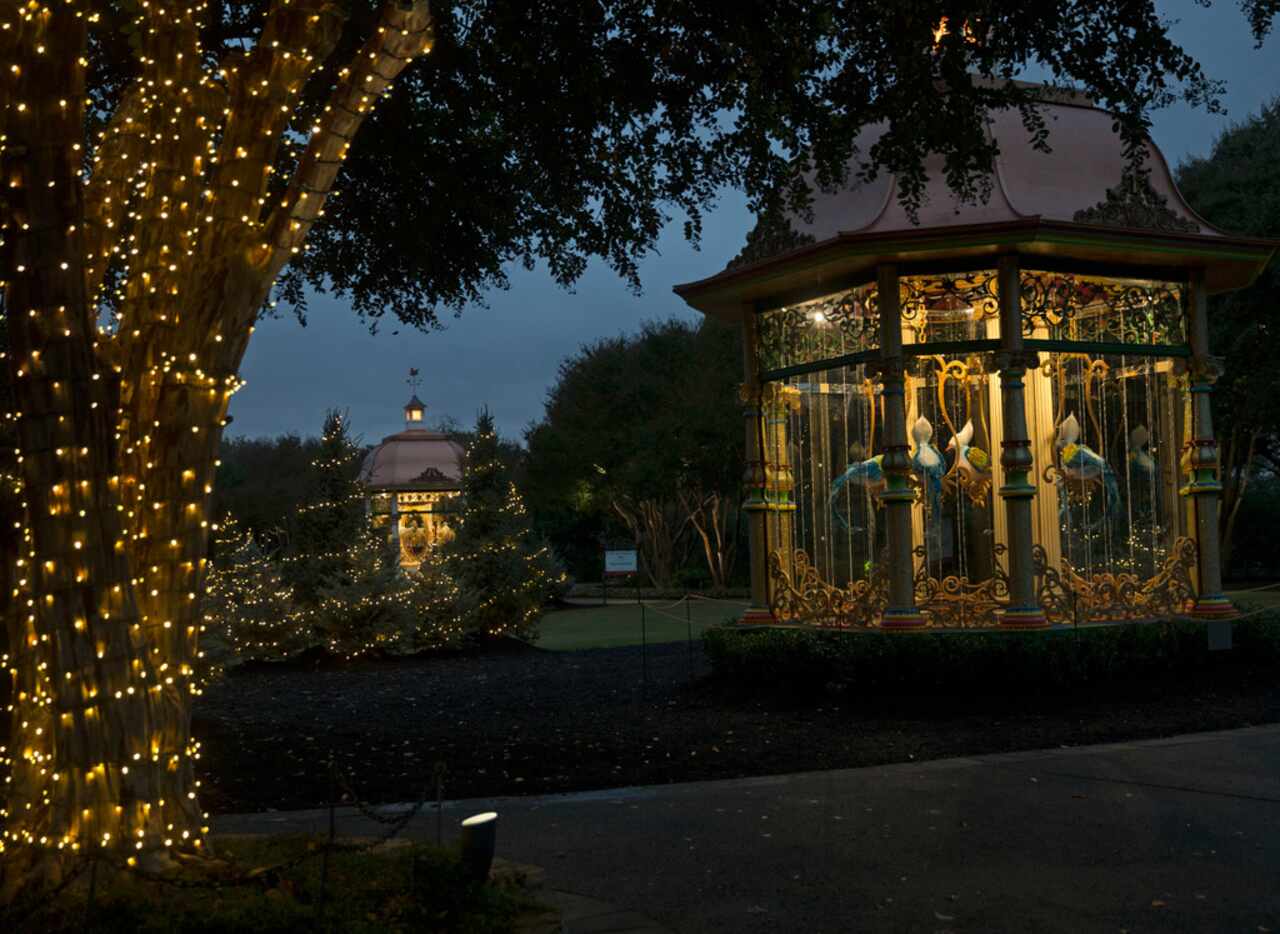 The Dallas Arboretum's "12 Days of Christmas at Night" will run until December 30.