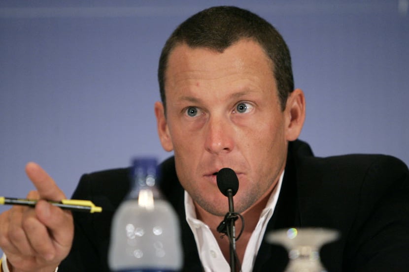 Lance Armstrong testifies during a U.S. Senate field hearing on cancer research and funding...