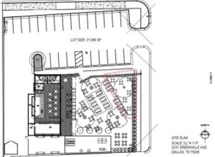  Click to enlarge: The most recent site plan for Celtic Gardens has an outdoor play space,...