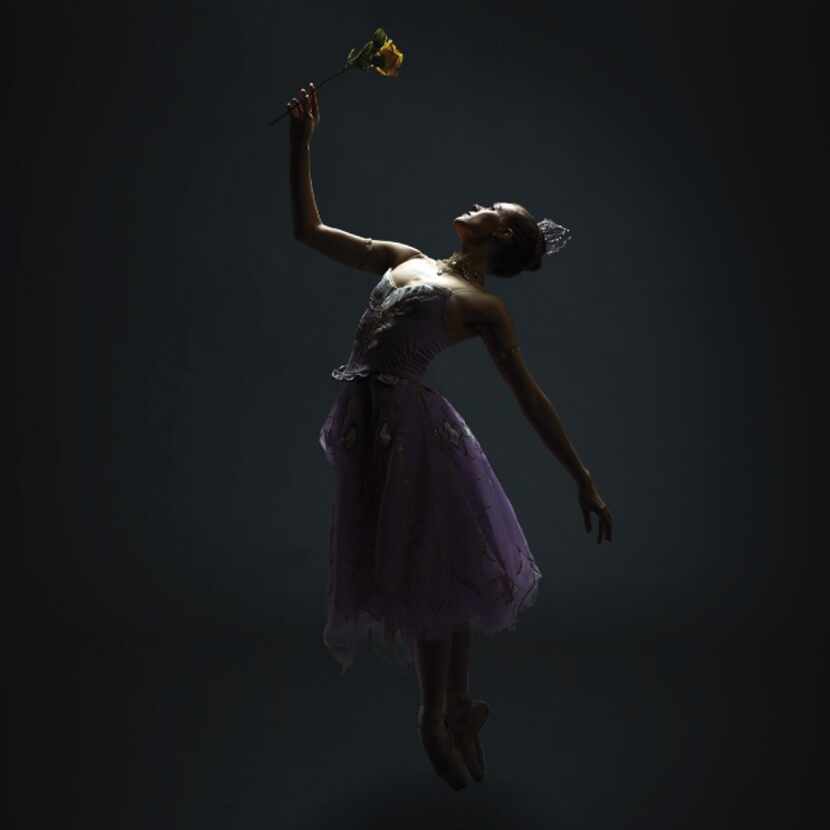 Texas Ballet Theater's Paige Nyman in "Beauty and the Beast."