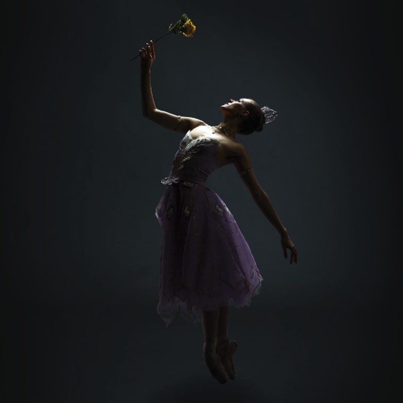 Texas Ballet Theater's Paige Nyman in "Beauty and the Beast."