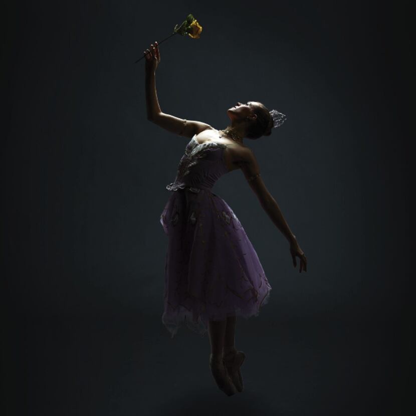 Texas Ballet Theater's Paige Nyman in "Beauty and the Beast."
