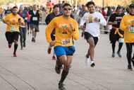 runners at the 50th annual Dallas YMCA Turkey Trot on Thanksgiving Day