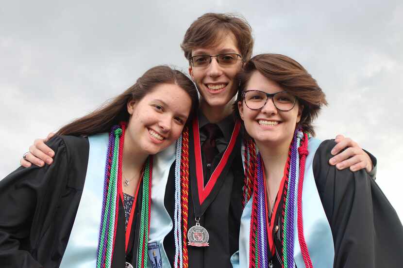 Triplets Jackie, Ian and Kelsey Carroll graduated from Lovejoy High School in May. Jackie...