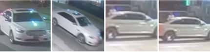 Dallas police released these surveillance-video images of a vehicle sought in connection...