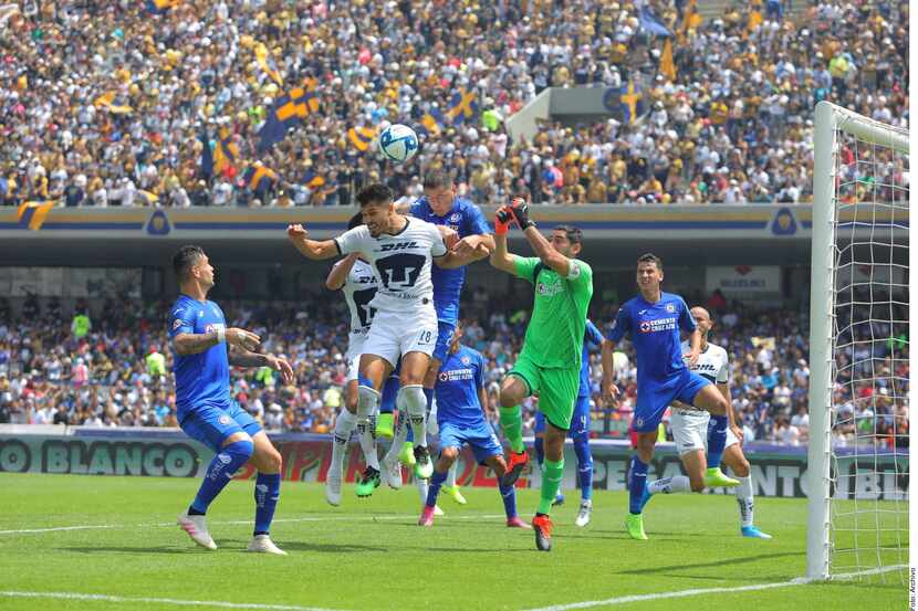 Pumas venció a  Cruz Azul y con ese resultado obtuvo su pase al repechaje de la Liga MX.