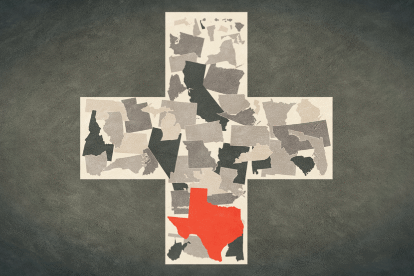 Texas fared poorly in a recent scorecard of health care metrics, ranking 48th overall.