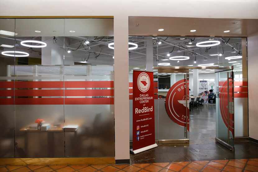 Dallas Entrepreneur Center at RedBird inside Red Bird Mall, also known as Southwest Center...