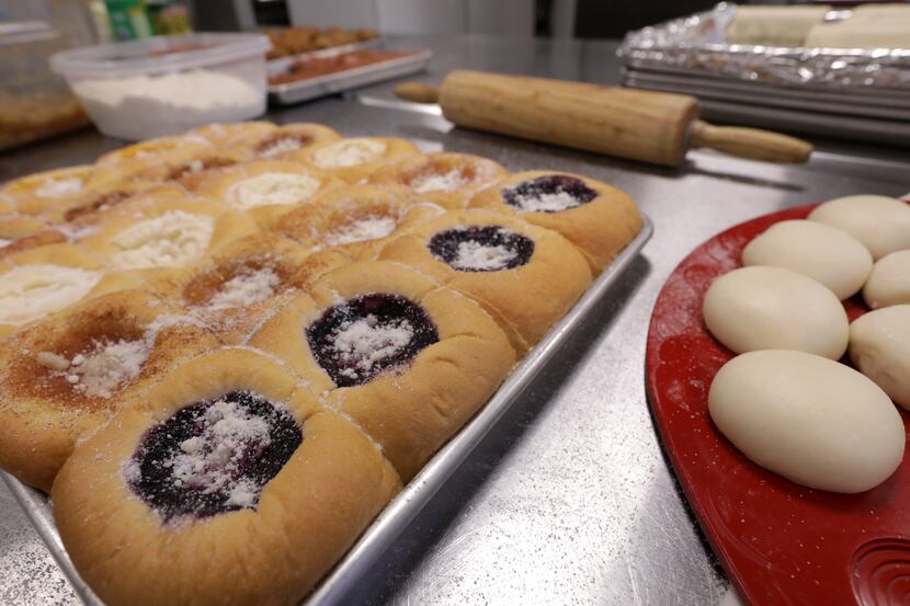 Kolaches are a favorite sweet treat among Texans.