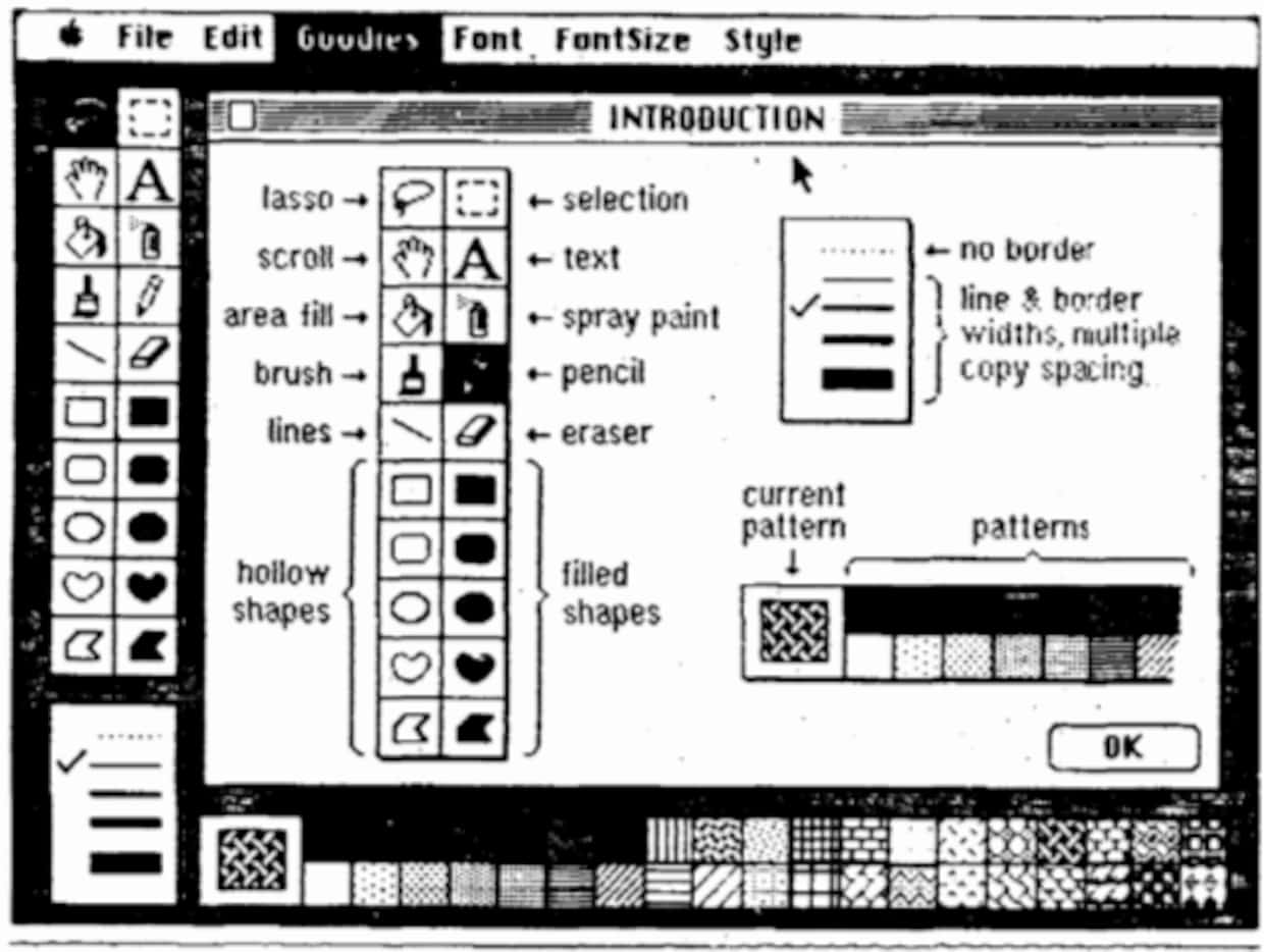 While some users bemoaned the lack of color, the Macintosh's screen resolution impressed...