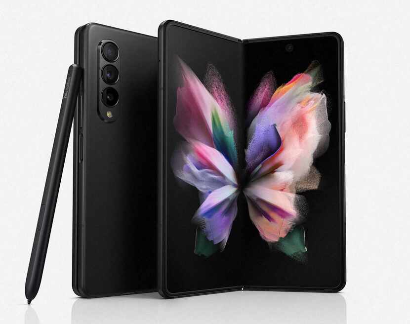The Samsung Galaxy Fold 3 5G with the S Pen Fold Edition