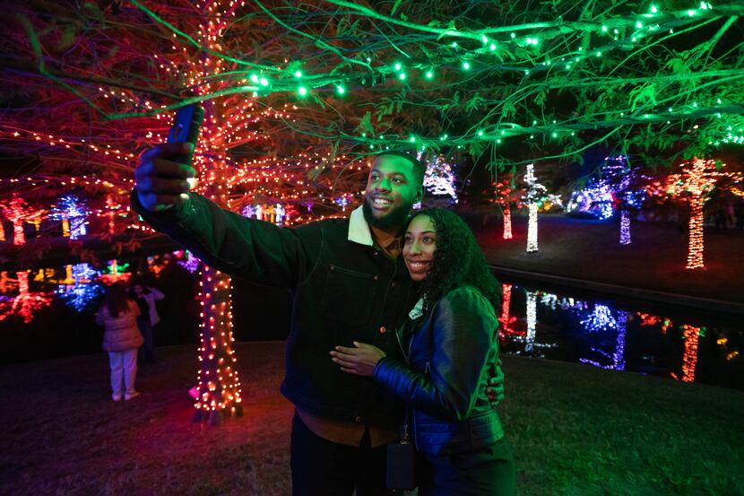 With 550 lighted trees, Vitruvian Nights makes a striking backdrop for selfies. Stroll...