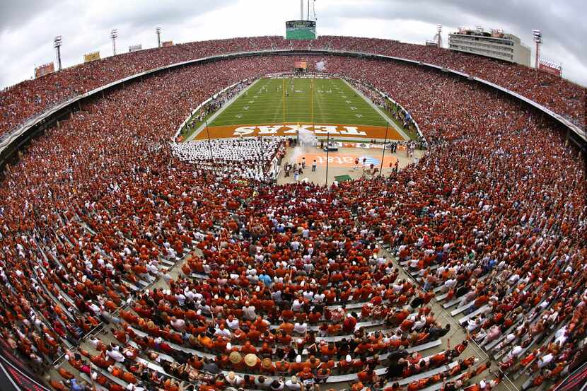 The Cotton Bowl before the 2013 Red River Rivalry game. (Tom Fox/The Dallas Morning News)