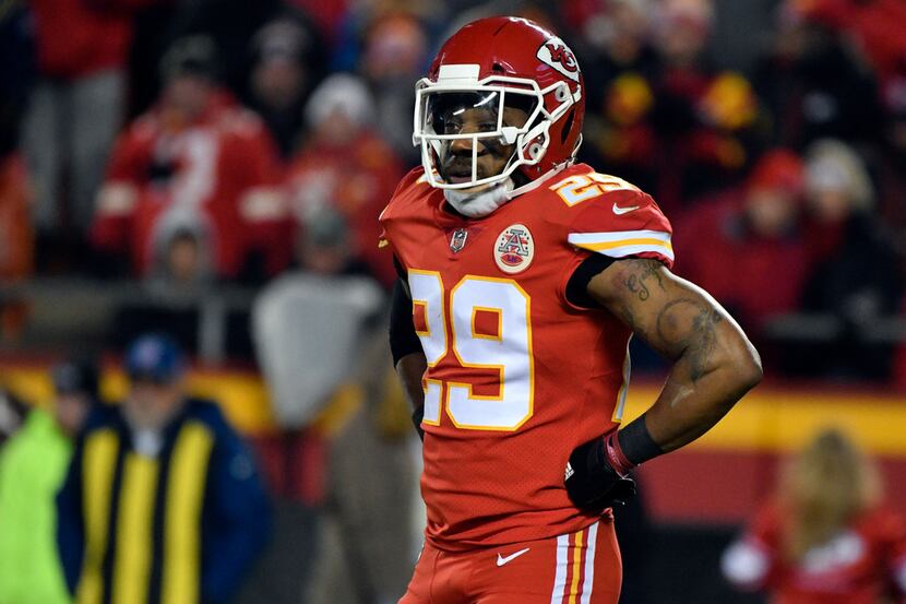 FILE - In this Dec. 13, 2018, file photo, Kansas City Chiefs defensive back Eric Berry (29)...