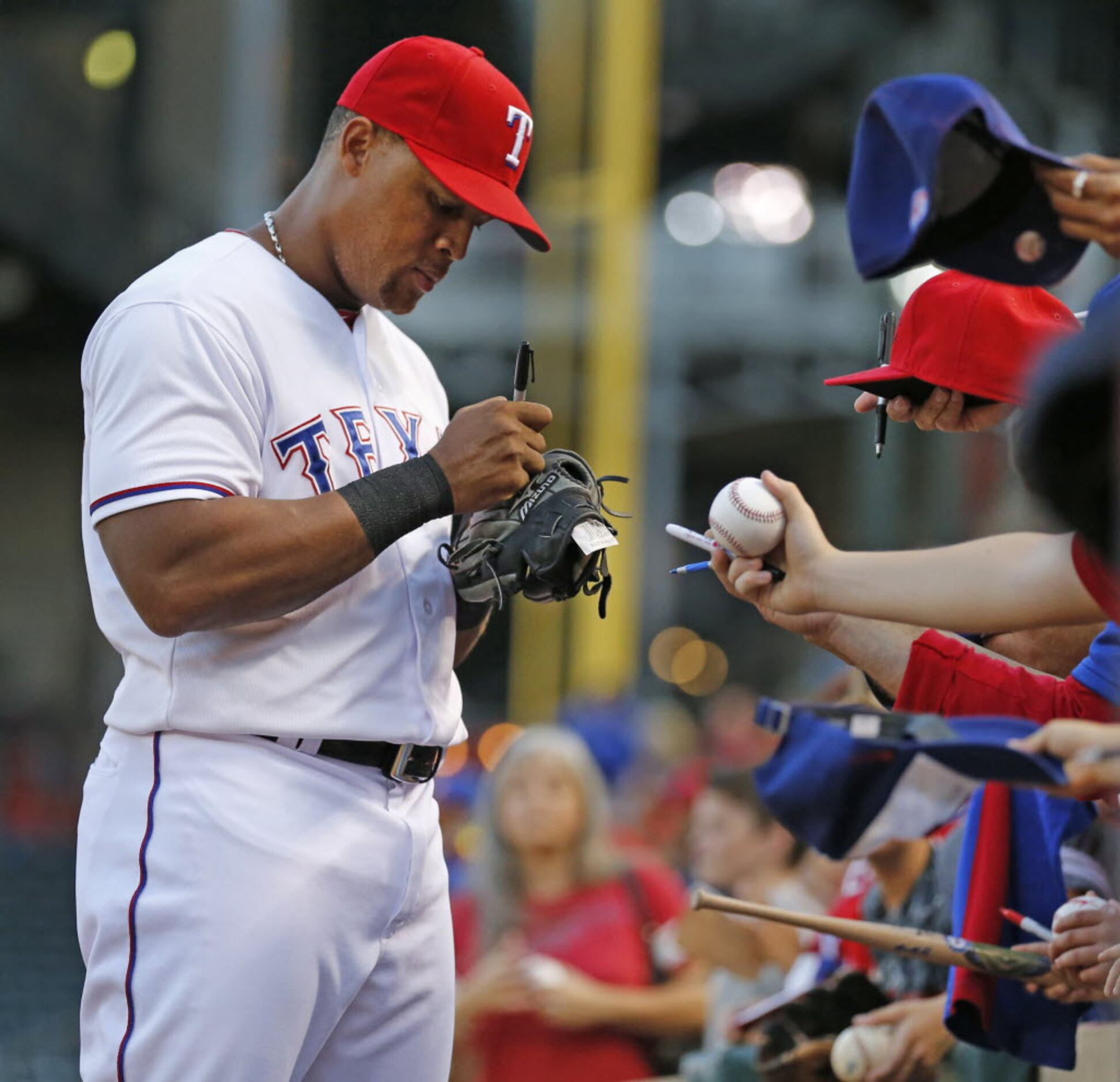 Adrian Beltre Game-Used 2015 Jersey