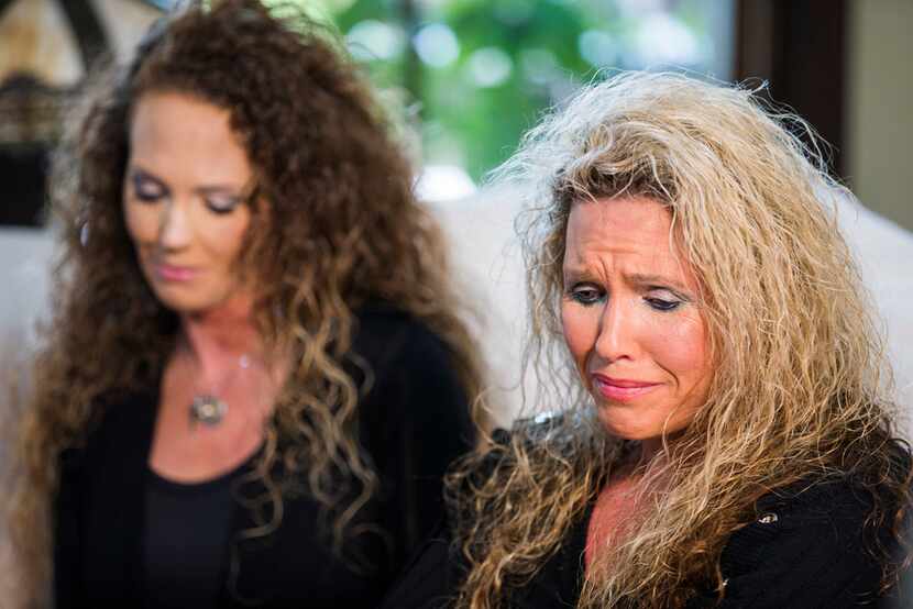 Ashley Bourdelais and Diane Wallace talk about the death of Andy DeBusk at Wallace's home...