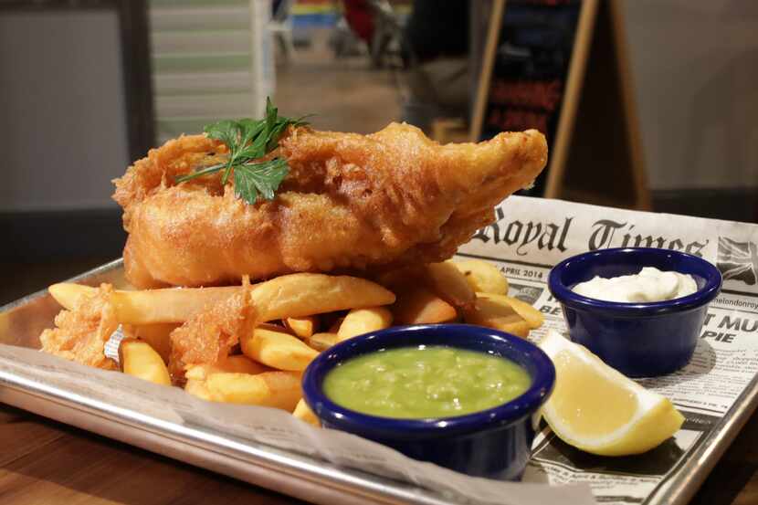 Fish & Fizz in Richardson sold out of fish and chips in its first two days of business in...
