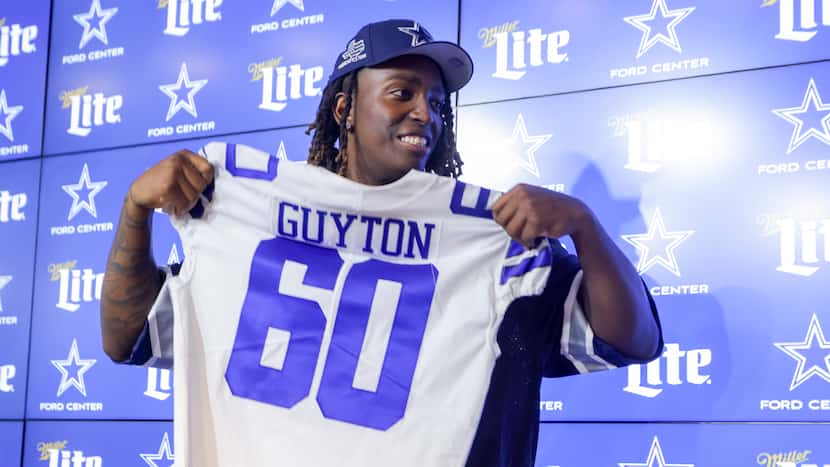 Dallas Cowboys sign seven of eight 2024 draftees, including first-round pick Tyler Guyton