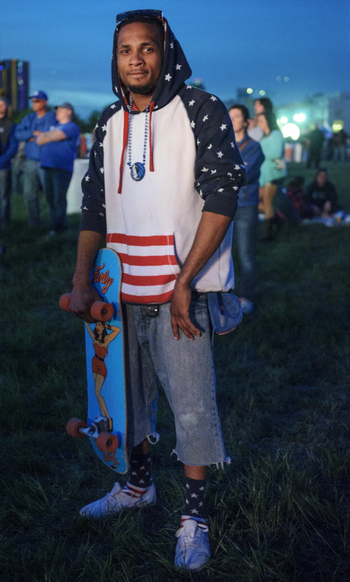 Kelvin Morris poses for a portrait at the 2014 NCAA March Madness Music Festival during the...