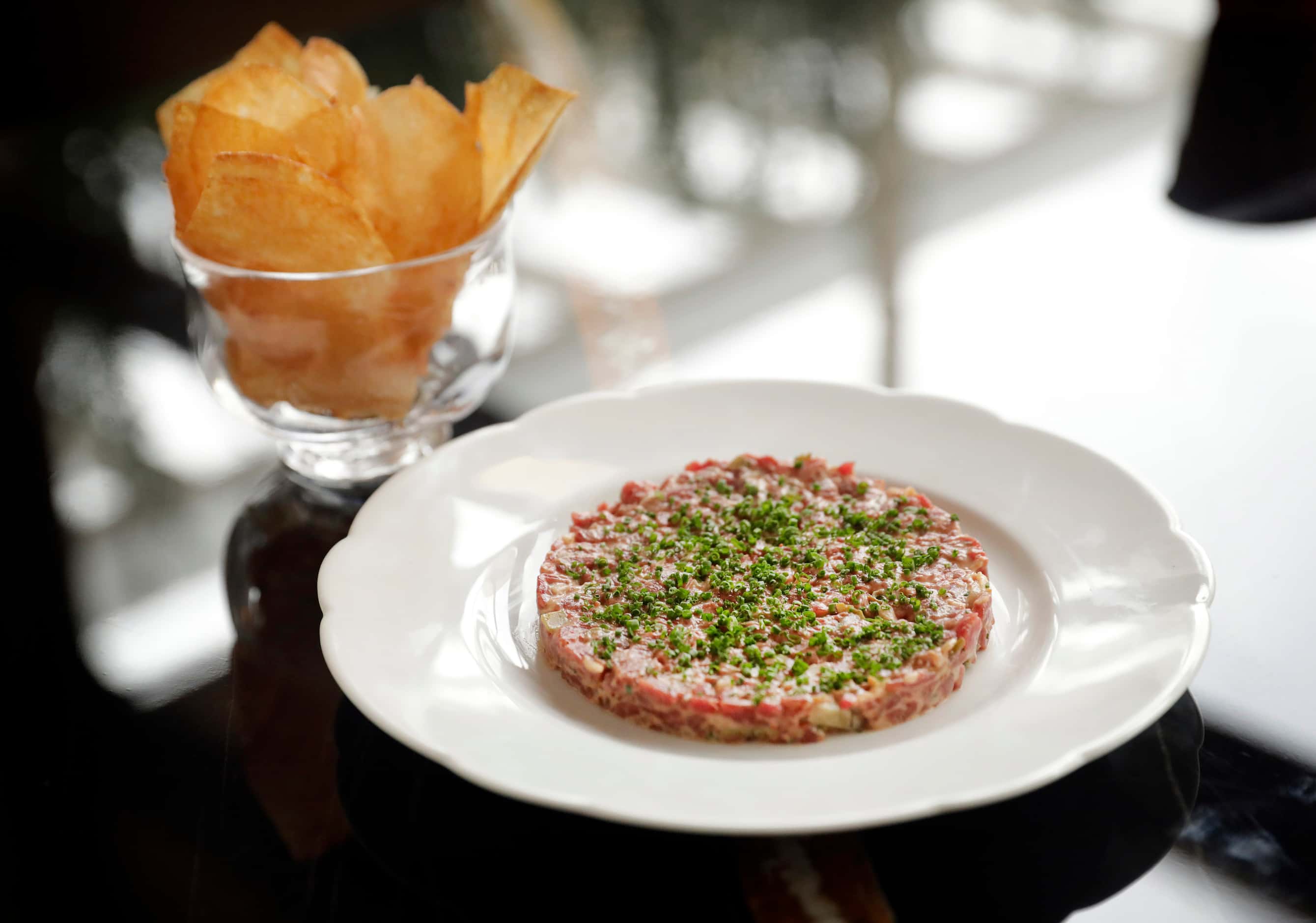 Steak tartare will be served at Bar Colette in Dallas' West Village.