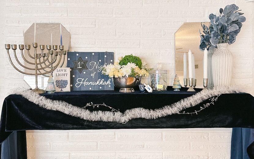 Hanukkah mantel