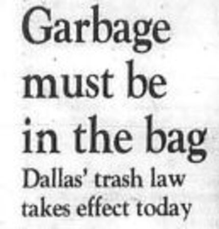 The Dallas Morning News, Jan. 1, 1988.