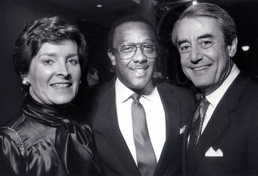 From left: Joy Mankoff, Richard Knight Jr. and Ronald Mankoff are seen in a Fete Set photo...