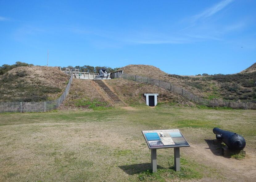 Fort Fisher  State Historic Site, 6 miles from Carolina Beach State Park away,  is a...