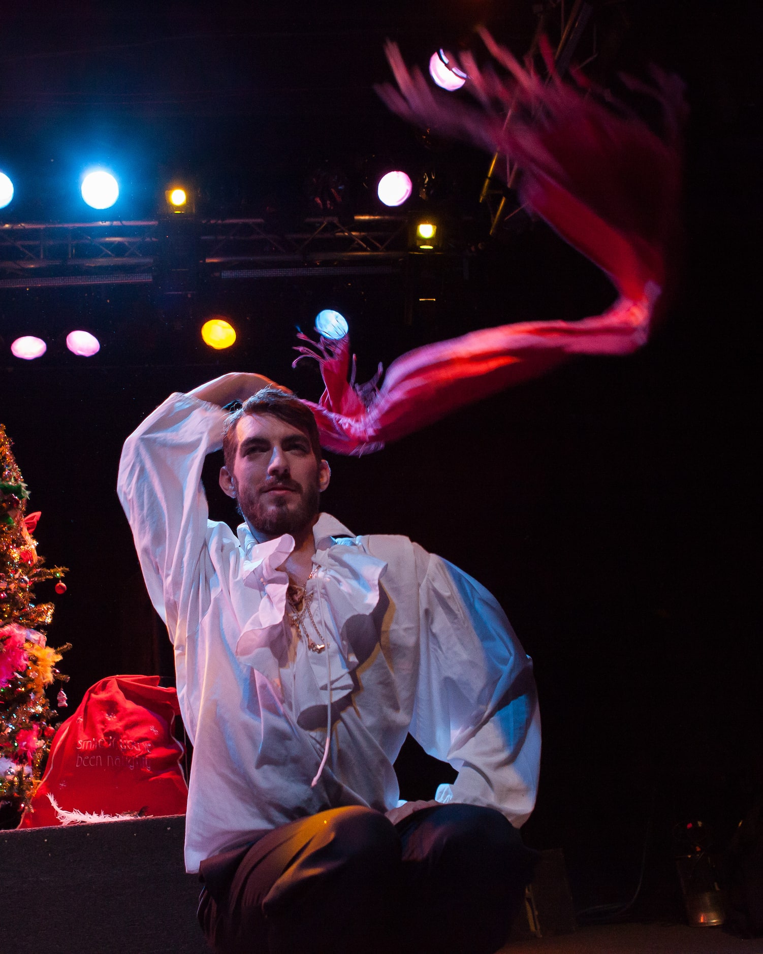 Stephan performs at the Nearly Naked Nutcracker at Trees - Dec. 22nd, 2012 (Daniel...