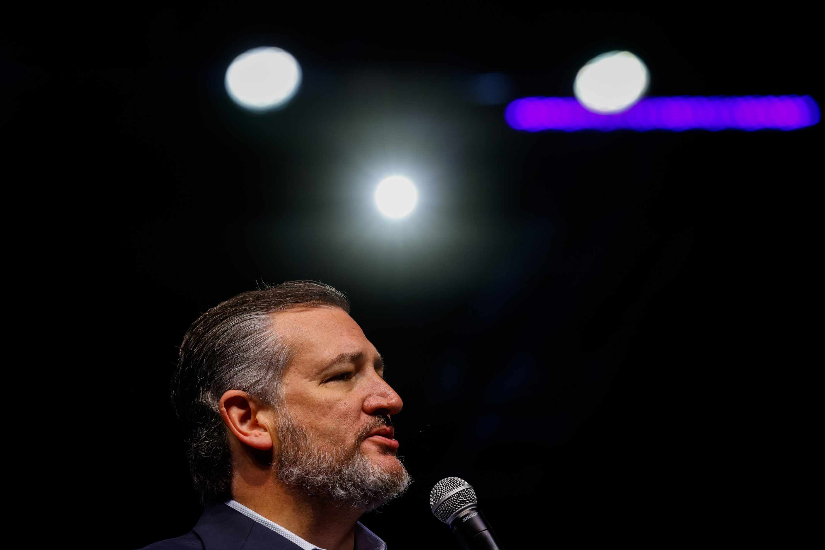 United States senator for Texas Ted Cruz during a general meeting as part of the 2022...