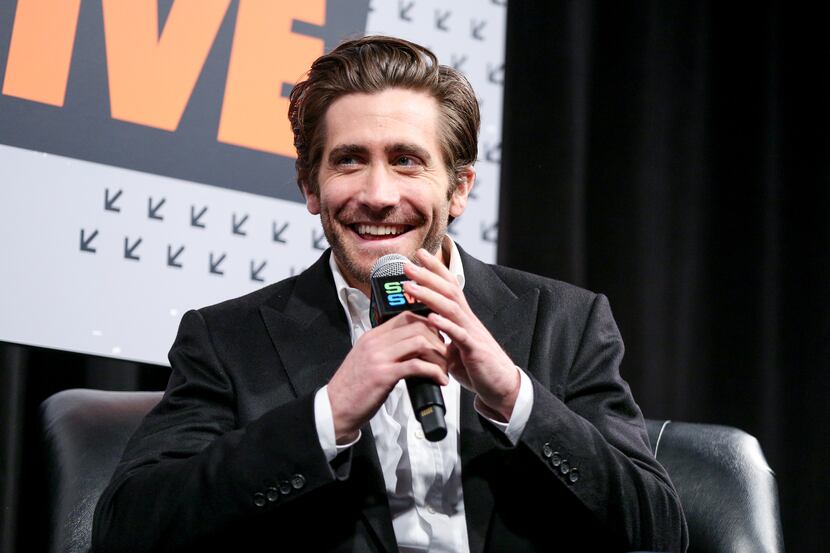 Actor Jake Gyllenhaal speaks during the film portion of South By Southwest at the Austin...