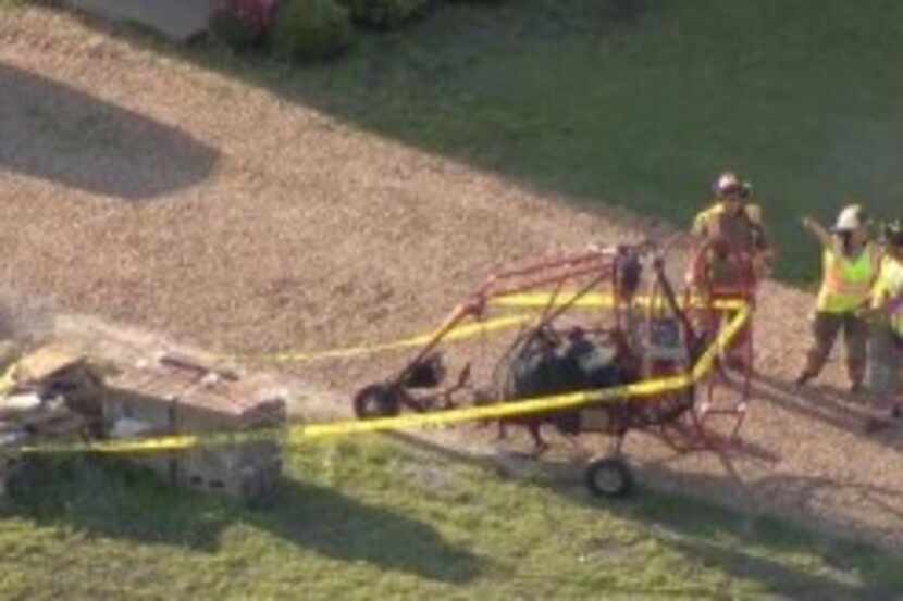  Emergency officials in Collin County are checking reports of an ultralight aircraft down in...
