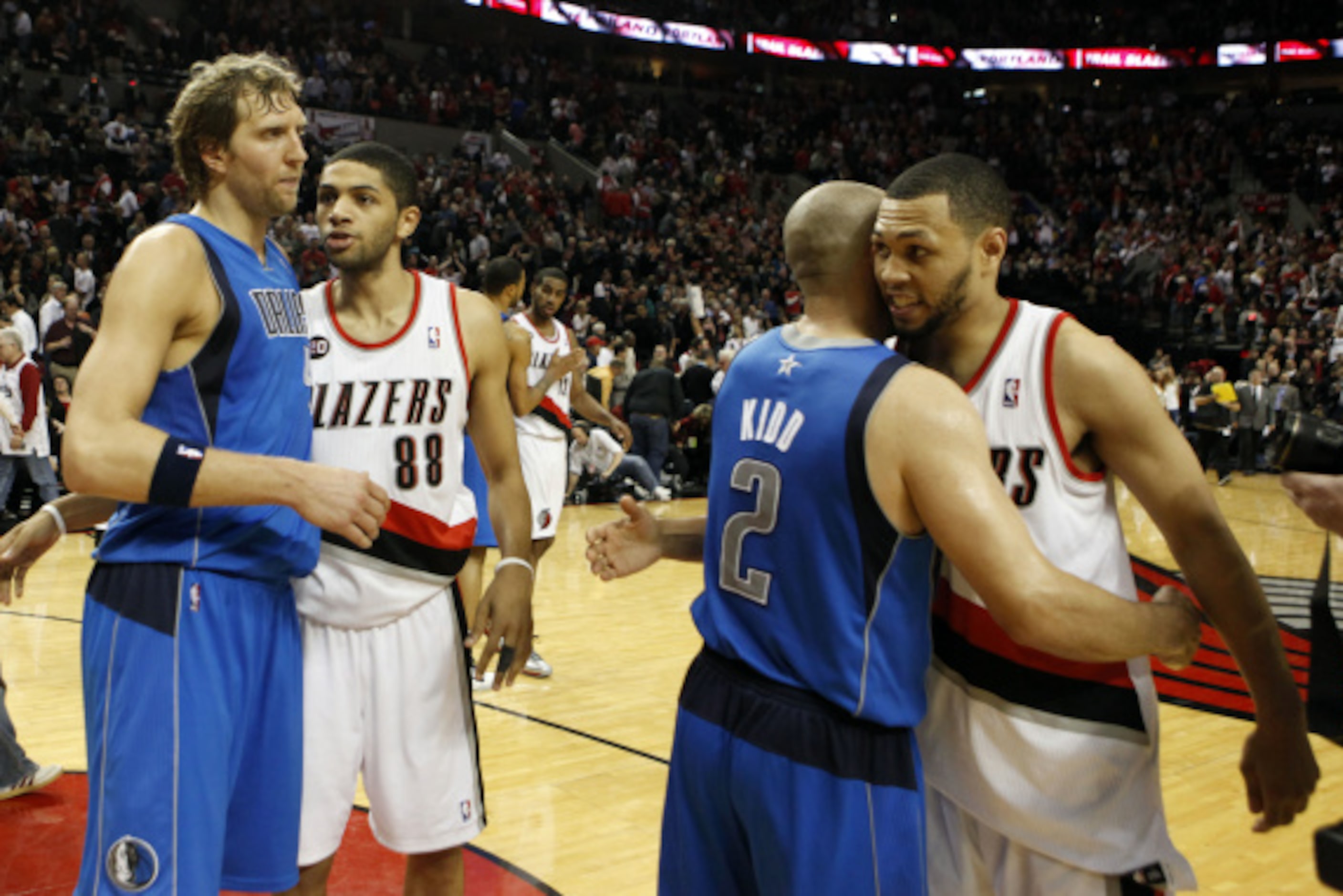 April 28: Mavs eliminate the Blazers in Game 6 at Portland, 103-96.