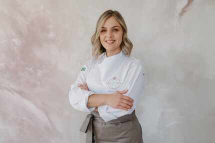 Raquel Silva, a mom and entrepreneur, makes Sweet Joy Bites herself, by hand. 