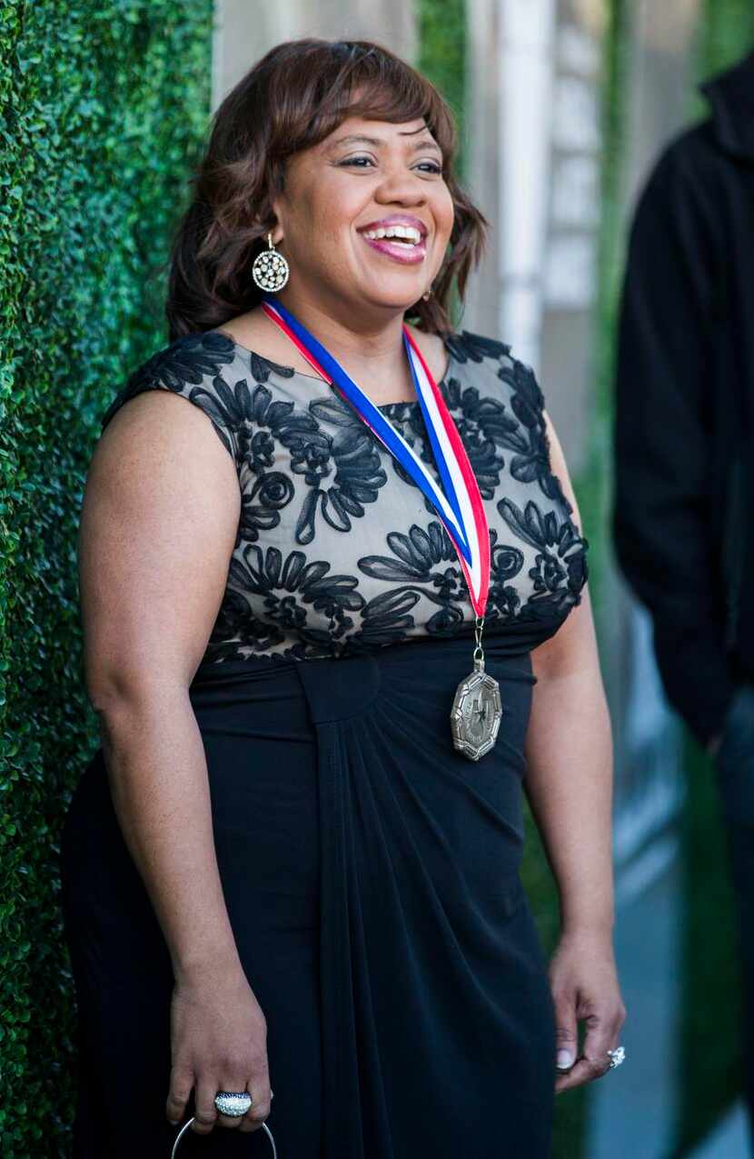 
Actress and honoree Chandra Wilson -- known for her role as Dr. Miranda Bailey in the ABC...