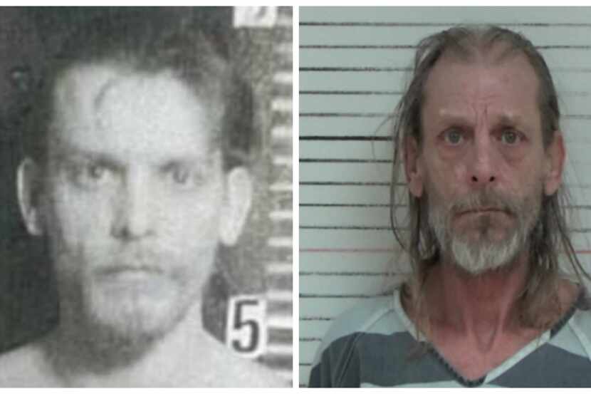Ricky Lee Adkins in 1987 and 2016