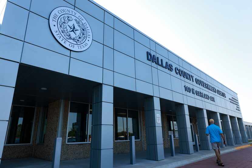 Dallas County Government Center where Justice of the Peace, Precinct 2-1 are, Wednesday,...