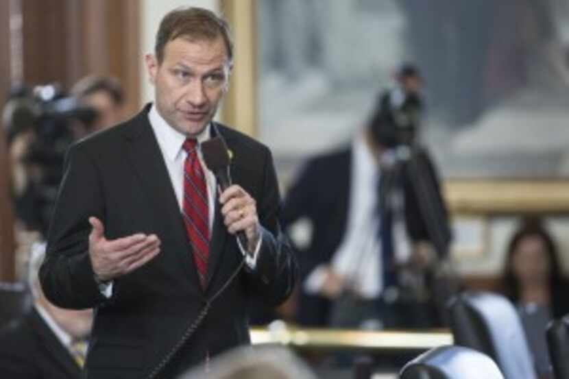  Sen. Charles Schwertner, R-Georgetown, authored the budget provision cutting $350 million,...