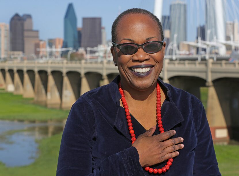 Regina Taylor poses for a portrait in Dallas in 2018. “My strength and focus come from my...