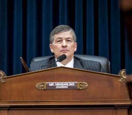  Dallas Rep. Jeb Hensarling's Financial Choice Act would, among other things, do away with a...