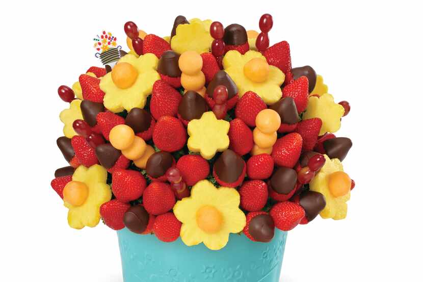 When most people think of Edible Arrangements, they think of these colorful fruit baskets....