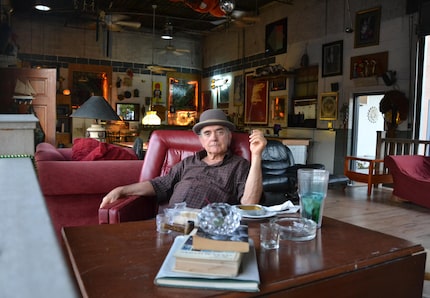 Ron Patterson had a "man cave" that looked out at W. Davis Street in Oak Cliff. Patterson...