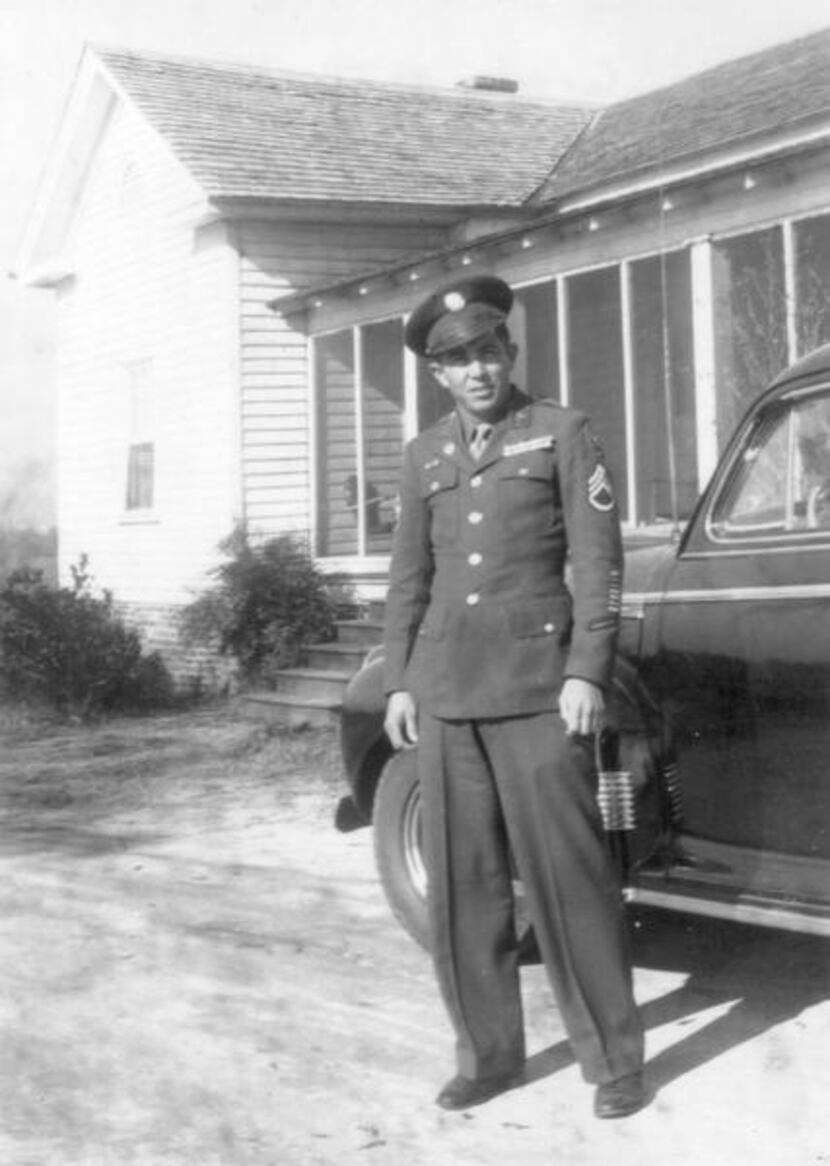 
A young Henry Grady Stanley poses in full uniform after the war in 1945.
