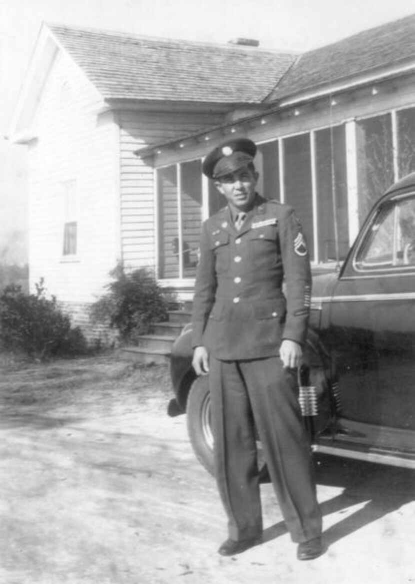 
A young Henry Grady Stanley poses in full uniform after the war in 1945.
