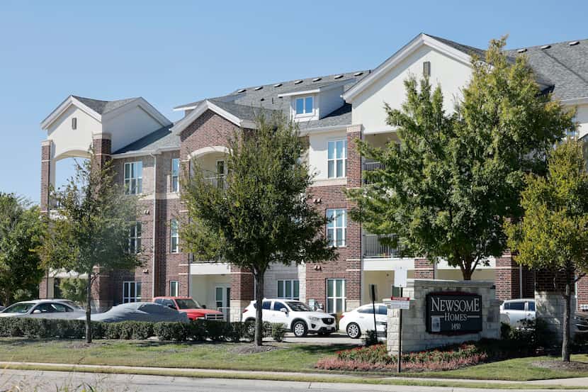 Newsome Homes, which offers affordable apartment homes, is seen at 1450 Amscott St, Tuesday,...
