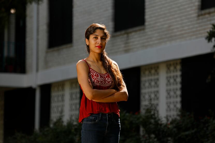 Nikita D'Monte, 27, is a University of Texas Dallas graduate from India who came to the U.S....